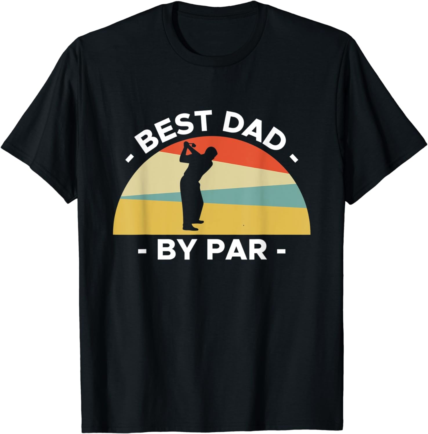 Men's "Best Dad by Par" Golf Player T-Shirt
