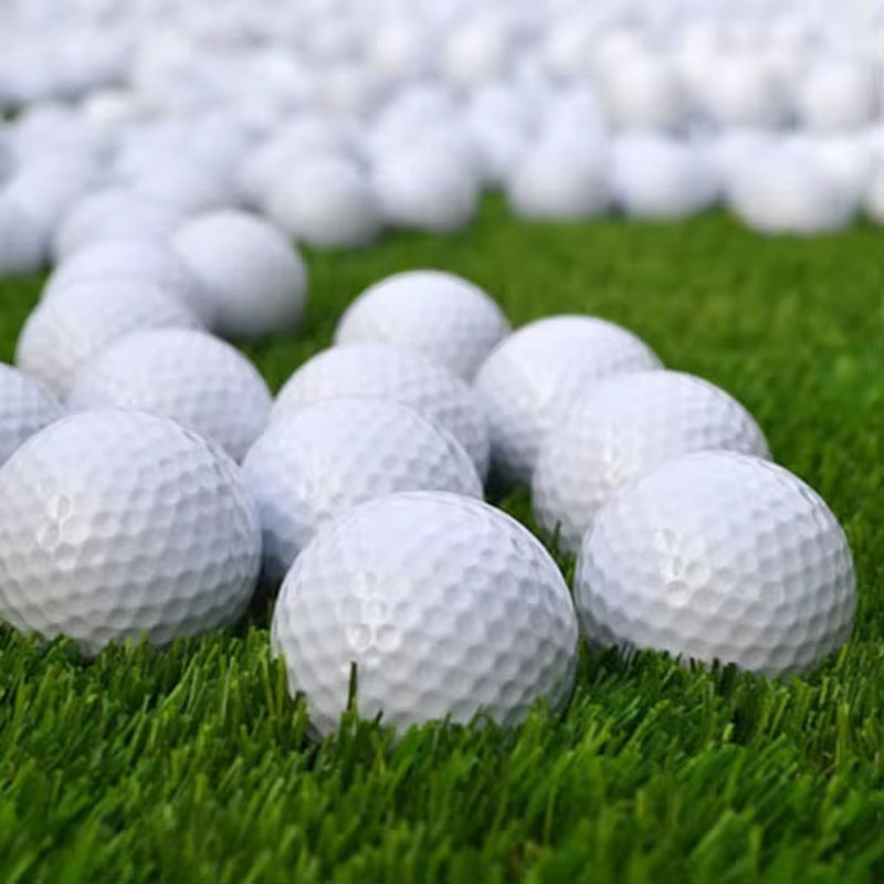 Wholesale Custom Logo 2 Layers Golf Ball 2 Piece Practice Golf Balls for Golf Driving Range