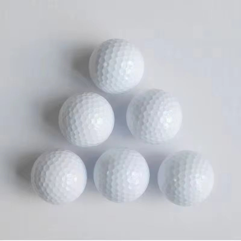 Wholesale Custom Logo 2 Layers Golf Ball 2 Piece Practice Golf Balls for Golf Driving Range